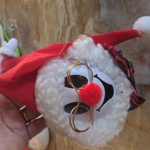 Clown face ornament